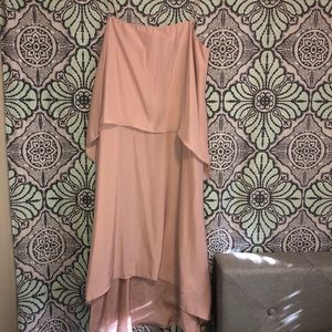 Banana Republic Tiered Silk Dress